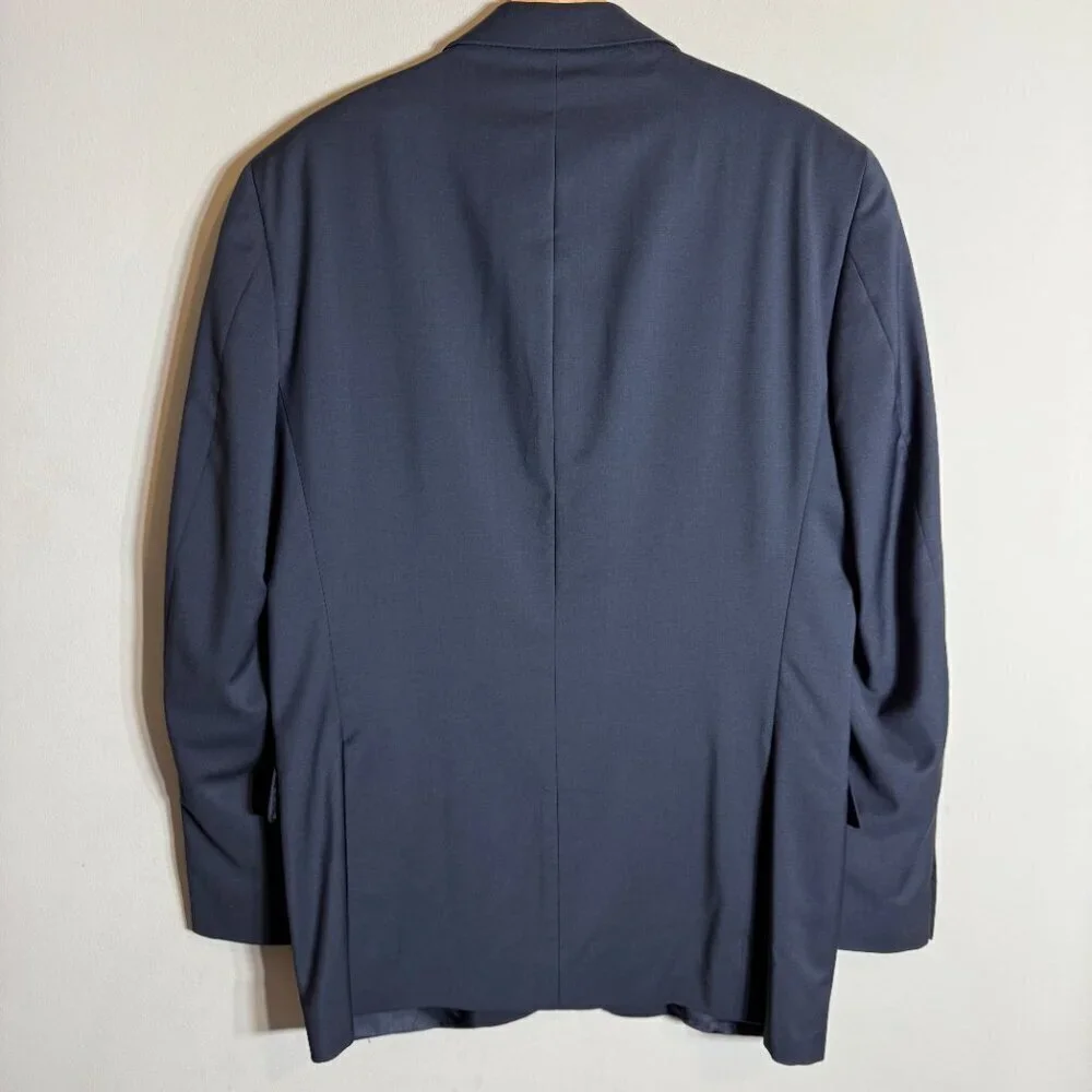 Joseph Abboud Wool Sport Coat Dinner Jacket Blazer Men's 40L Navy Blue